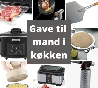 Gave til mand i køkken - guide til køkken gadgets