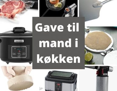 Gave til mand i køkken - guide til køkken gadgets